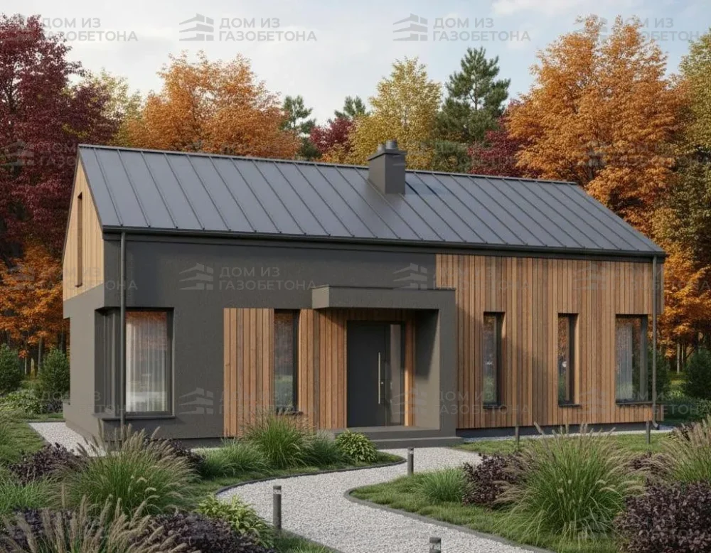 Проект Двухэтажный дом 9 на 10, 120 м2